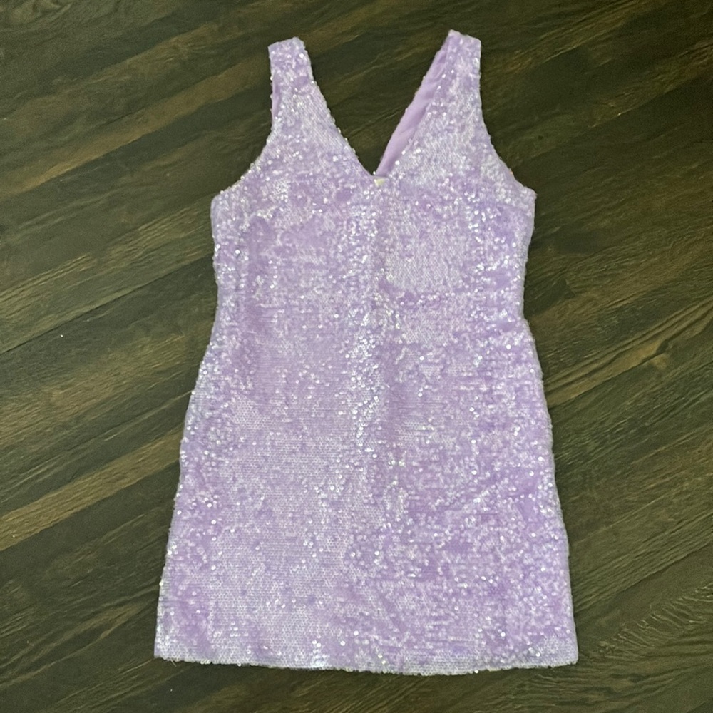 Womens Mini A-line Dress - Small